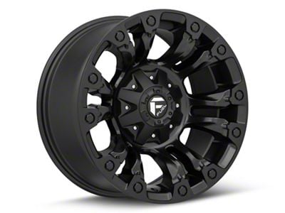 Fuel Wheels Vapor Matte Black Wheel; 18x9; -12mm Offset (84-01 Jeep Cherokee XJ)