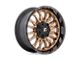 Fuel Wheels Arc Platinum Bronze with Black Lip Wheel; 20x10 (20-24 Jeep Gladiator JT)