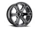 Fuel Wheels Beast Gloss Black Milled Wheel; 20x10 (20-24 Jeep Gladiator JT)