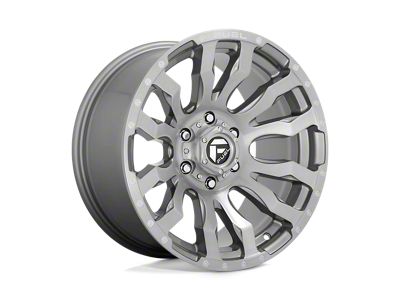 Fuel Wheels Blitz Platinum Wheel; 20x12; -44mm Offset (20-24 Jeep Gladiator JT)