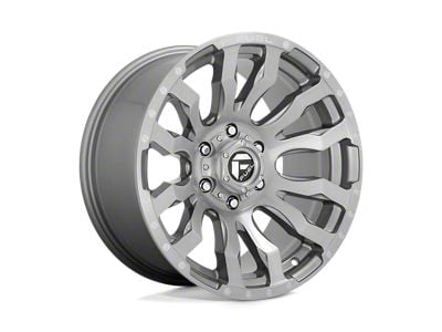 Fuel Wheels Blitz Platinum Wheel; 22x10; -18mm Offset (20-24 Jeep Gladiator JT)