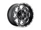 Fuel Wheels Boost Matte Black Milled Wheel; 17x9 (20-24 Jeep Gladiator JT)