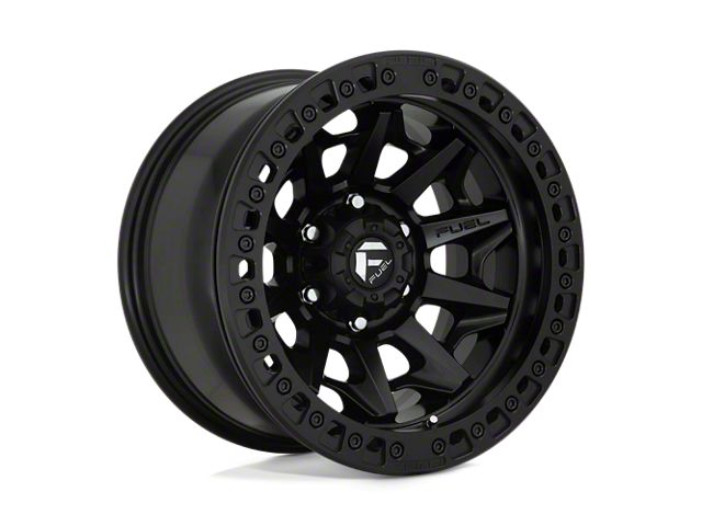 Fuel Wheels Covert Beadlock Matte Black Wheel; 17x9 (20-24 Jeep Gladiator JT)