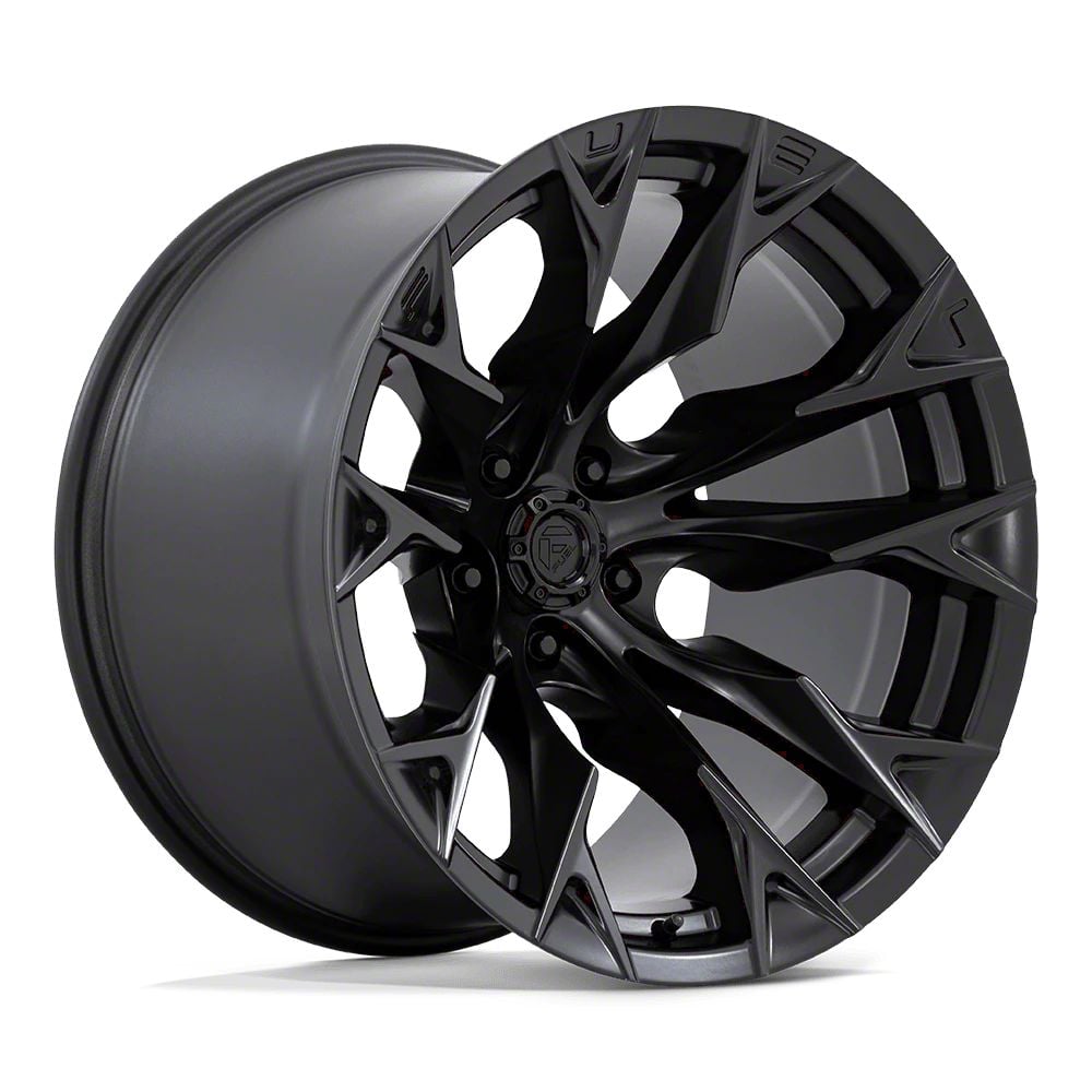 Fuel Wheels Jeep Gladiator Flame Blackout Wheel; 20x12; -44mm Offset ...