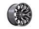 Fuel Wheels Flame Gloss Black Milled Wheel; 20x9; 1mm Offset (20-24 Jeep Gladiator JT)