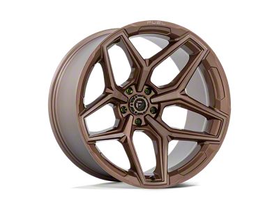 Fuel Wheels Flux Platinum Bronze Wheel; 17x9; 1mm Offset (20-24 Jeep Gladiator JT)