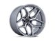 Fuel Wheels Flux Platinum Wheel; 17x9 (20-24 Jeep Gladiator JT)