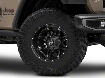 Fuel Wheels Hostage Matte Black Wheel; 17x9 (20-24 Jeep Gladiator JT)