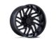 Fuel Wheels Hurricane Blackout Wheel; 20x9; 20mm Offset (20-24 Jeep Gladiator JT)