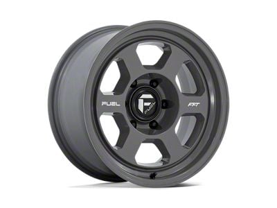 Fuel Wheels Hype Battleship Gray Wheel; 17x8.5 (20-24 Jeep Gladiator JT)