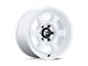 Fuel Wheels Hype Gloss White Wheel; 17x8.5 (20-24 Jeep Gladiator JT)