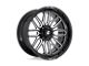 Fuel Wheels Ignite Gloss Black Milled Wheel; 22x10 (20-24 Jeep Gladiator JT)