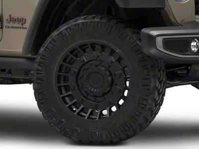 Fuel Wheels Militia Matte Black Wheel; 20x9 (20-24 Jeep Gladiator JT)