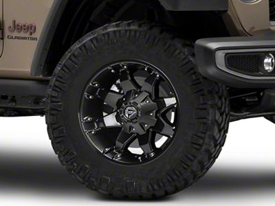 Fuel Wheels Octane Matte Black Wheel; 18x9; 1mm Offset (20-24 Jeep Gladiator JT)