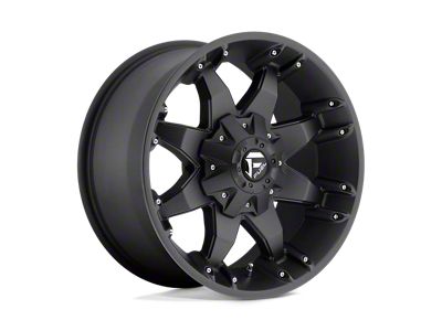 Fuel Wheels Octane Matte Black Wheel; 18x9 (20-24 Jeep Gladiator JT)