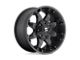 Fuel Wheels Octane Matte Black Wheel; 17x8.5; -5mm Offset (20-24 Jeep Gladiator JT)