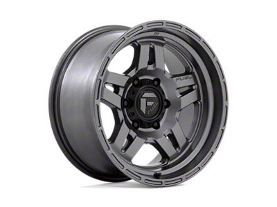 Fuel Wheels Oxide Matte Gunmetal Wheel; 17x9; -38mm Offset (20-24 Jeep Gladiator JT)