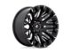 Fuel Wheels Quake Gloss Black Milled Wheel; 20x10 (20-24 Jeep Gladiator JT)