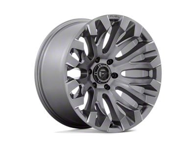 Fuel Wheels Quake Platinum Wheel; 20x9; 1mm Offset (20-24 Jeep Gladiator JT)