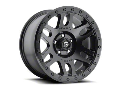 Fuel Wheels Recoil Matte Black Wheel; 17x8.5; -6mm Offset (20-24 Jeep Gladiator JT)