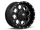 Fuel Wheels Revolver Matte Black Milled Wheel; 17x9 (20-24 Jeep Gladiator JT)