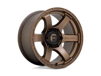 Fuel Wheels Rush Matte Bronze Wheel; 18x9; 20mm Offset (20-24 Jeep Gladiator JT)