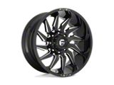 Fuel Wheels Saber Gloss Black Milled Wheel; 22x10; -18mm Offset (20-24 Jeep Gladiator JT)