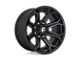 Fuel Wheels Siege Gloss Machined Double Dark Tint Wheel; 20x10 (20-24 Jeep Gladiator JT)