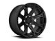 Fuel Wheels Siege Matte Black Wheel; 20x9 (20-24 Jeep Gladiator JT)