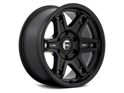 Fuel Wheels Slayer Matte Black Wheel; 17x8.5; -15mm Offset (20-24 Jeep Gladiator JT)