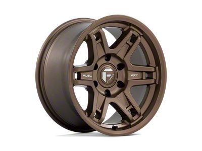 Fuel Wheels Slayer Matte Bronze Wheel; 17x9 (20-24 Jeep Gladiator JT)