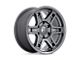 Fuel Wheels Slayer Matte Gunmetal Wheel; 17x8.5 (20-24 Jeep Gladiator JT)