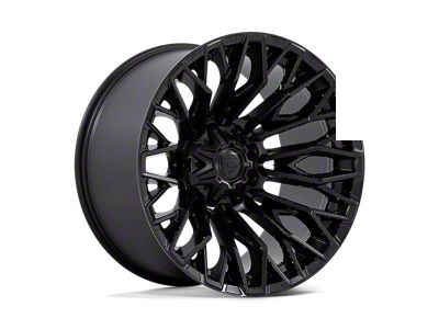 Fuel Wheels Strike Blackout Wheel; 22x12; -44mm Offset (20-24 Jeep Gladiator JT)