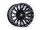Fuel Wheels Strike Gloss Black Milled Wheel; 20x10 (20-24 Jeep Gladiator JT)