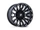 Fuel Wheels Strike Gloss Black Milled Wheel; 20x9; 1mm Offset (20-24 Jeep Gladiator JT)