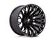 Fuel Wheels Strike Gloss Black Milled Wheel; 22x12; -44mm Offset (20-24 Jeep Gladiator JT)