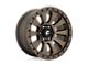 Fuel Wheels Tactic Matte Bronze Wheel; 17x9 (20-24 Jeep Gladiator JT)