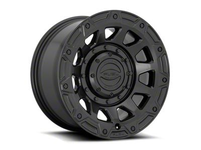 Fuel Wheels Tracker Satin Black Wheel; 17x9; 1mm Offset (20-24 Jeep Gladiator JT)