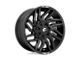 Fuel Wheels Typhoon Gloss Black Wheel; 20x10 (20-24 Jeep Gladiator JT)