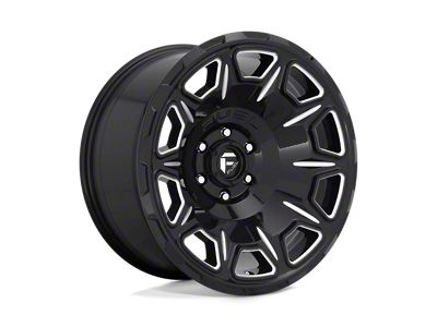 Fuel Wheels Vengeance Gloss Black Milled Wheel; 20x10; -18mm Offset (20-24 Jeep Gladiator JT)