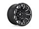 Fuel Wheels Vengeance Gloss Black Milled Wheel; 20x10 (20-24 Jeep Gladiator JT)