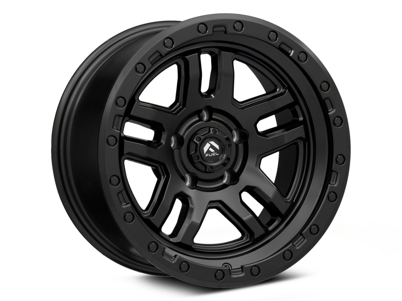 Fuel Wheels Jeep Grand Cherokee Ammo Matte Black Wheel; 17x9 ...