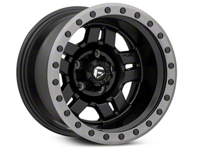 Fuel Wheels Anza Matte Black Wheel; 15x10 (93-98 Jeep Grand Cherokee ZJ)