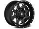 Fuel Wheels Boost Matte Black Milled Wheel; 17x9; -12mm Offset (05-10 Jeep Grand Cherokee WK, Excluding SRT8)