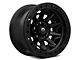 Fuel Wheels Covert Beadlock Matte Black Wheel; 17x9; -15mm Offset (05-10 Jeep Grand Cherokee WK, Excluding SRT8)