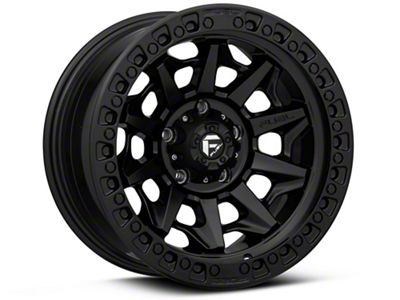 Fuel Wheels Covert Matte Black Wheel; 17x9; -12mm Offset (05-10 Jeep Grand Cherokee WK, Excluding SRT8)