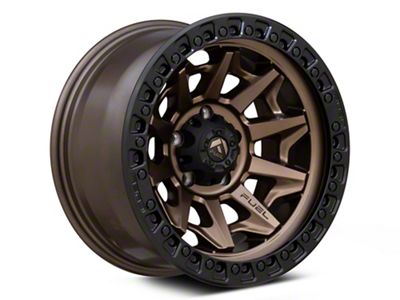 Fuel Wheels Covert Matte Bronze with Black Bead Ring Wheel; 15x8 (93-98 Jeep Grand Cherokee ZJ)