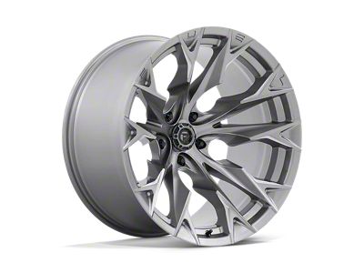 Fuel Wheels Flame Platinum Wheel; 22x12; -44mm Offset (22-24 Jeep Grand Cherokee WL)