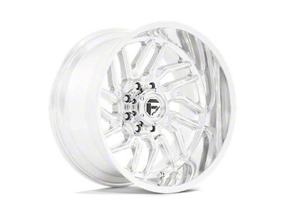 Fuel Wheels Hurricane Polished Milled Wheel; 24x12; -44mm Offset (22-24 Jeep Grand Cherokee WL)