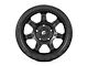 Fuel Wheels JM2 Matte Black Wheel; 17x8.5; -6mm Offset (05-10 Jeep Grand Cherokee WK, Excluding SRT8)